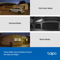 TP-LINK TAPO C510W Tapo C510W 3MP IP65 WiFi PTZ Mikrofon SD-kártyaolvasó Fehér #3