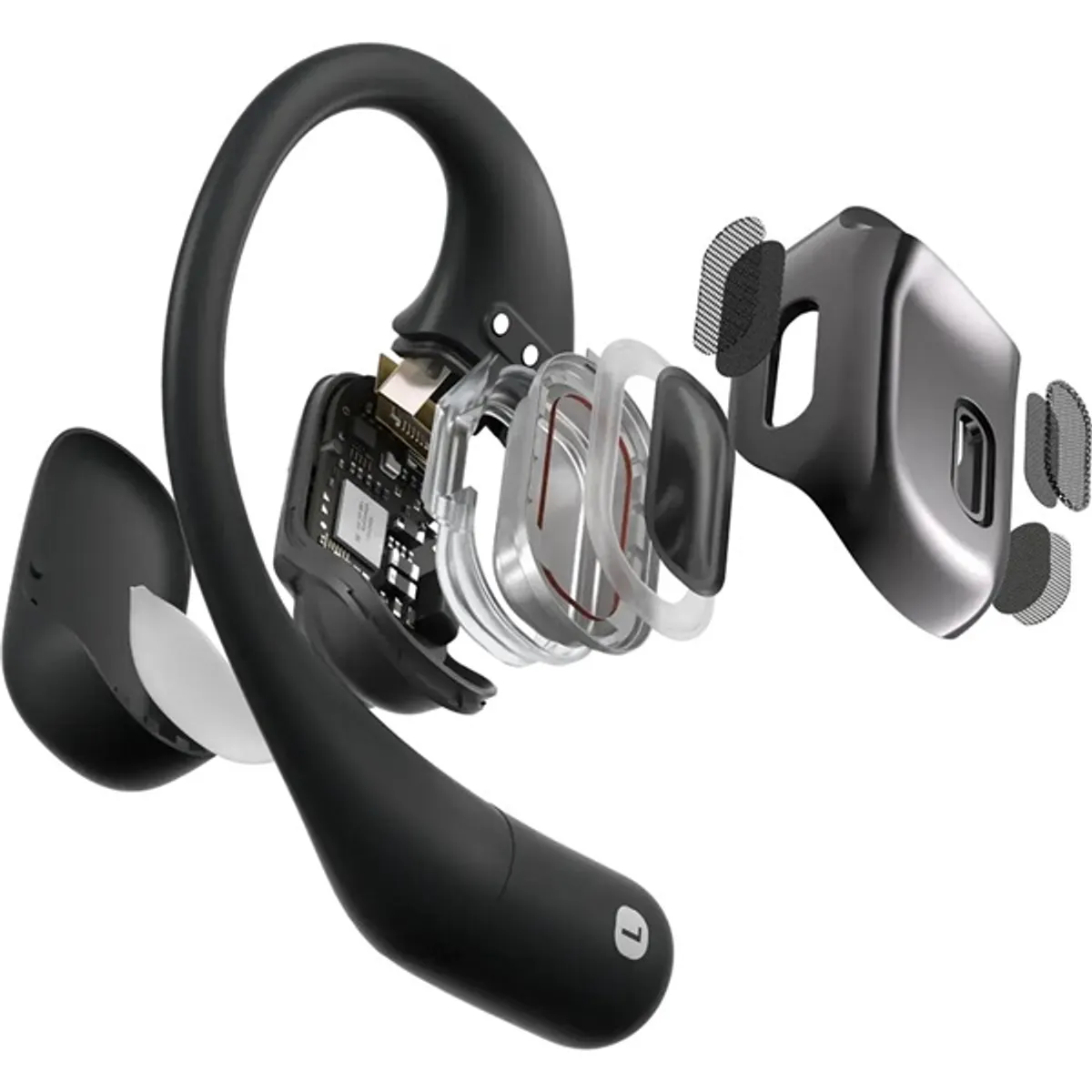 SHOKZ T910-ST-BK OpenFit csontvezetéses BT 5.2 IP54 10 m 7 óra fekete #6