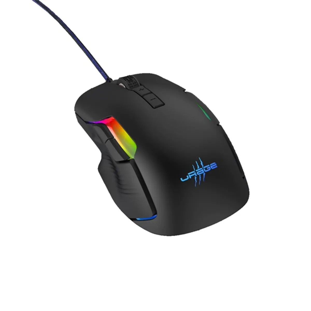 Urage 00186055 Reaper 600 optikai egér 8 programozható gomb, 16000 dpi, usb, vezetékes, rgb világítás, teflon talp, 200 cm kábel #2