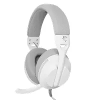White Shark WS GH-2440W-G Parrot-WG 40 mm, 30 ohm, 20-20000 Hz, 121 dB, -38 dB mikrofon, 180 cm kábel, 3,5 mm jack, fehér-szürke