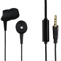 Hama 00184139 Inear EP fekete 1,2 m 3,5 mm jack 32 ohm 20 Hz-20 kHz 95 dB