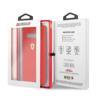 Ferrari FESSIHCS10PRE SF piros szilikon hátlap Galaxy S10 Plus #3