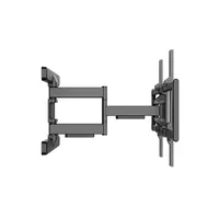 Stell 35061032 fali konzol acél fekete 60 kg forgatható billenthető kábelrendező 1 db 43"-100" Vesa 200x100-800x400 #3