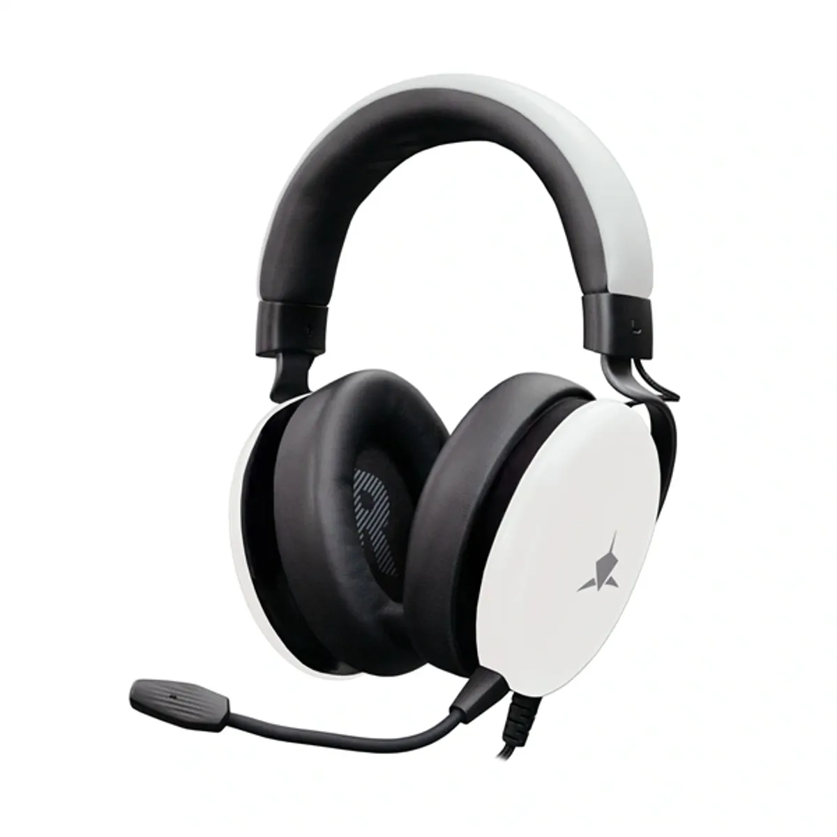 WHITE SHARK WS GH-2540W ELEPHANT vezetékes gamer headset fehér 50 mm meghajtó 3,5 mm 180 cm kábel mikrofon bal #1
