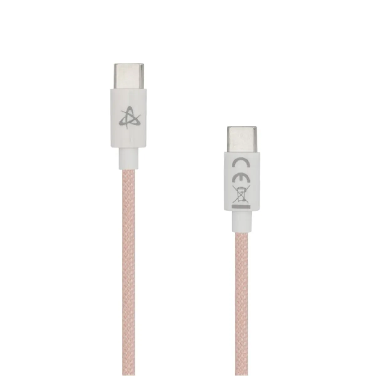 Sbox TYPE-C-1-P Type-C adat- és töltőkábel 100 cm rózsaszín #1