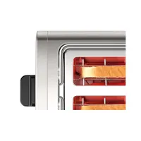 Bosch TAT3P420 DesignLine kenyérpirító 2 szeletes középre helyezés olvasztás melegítés morzsatálca automatikus kikapcsolás #4