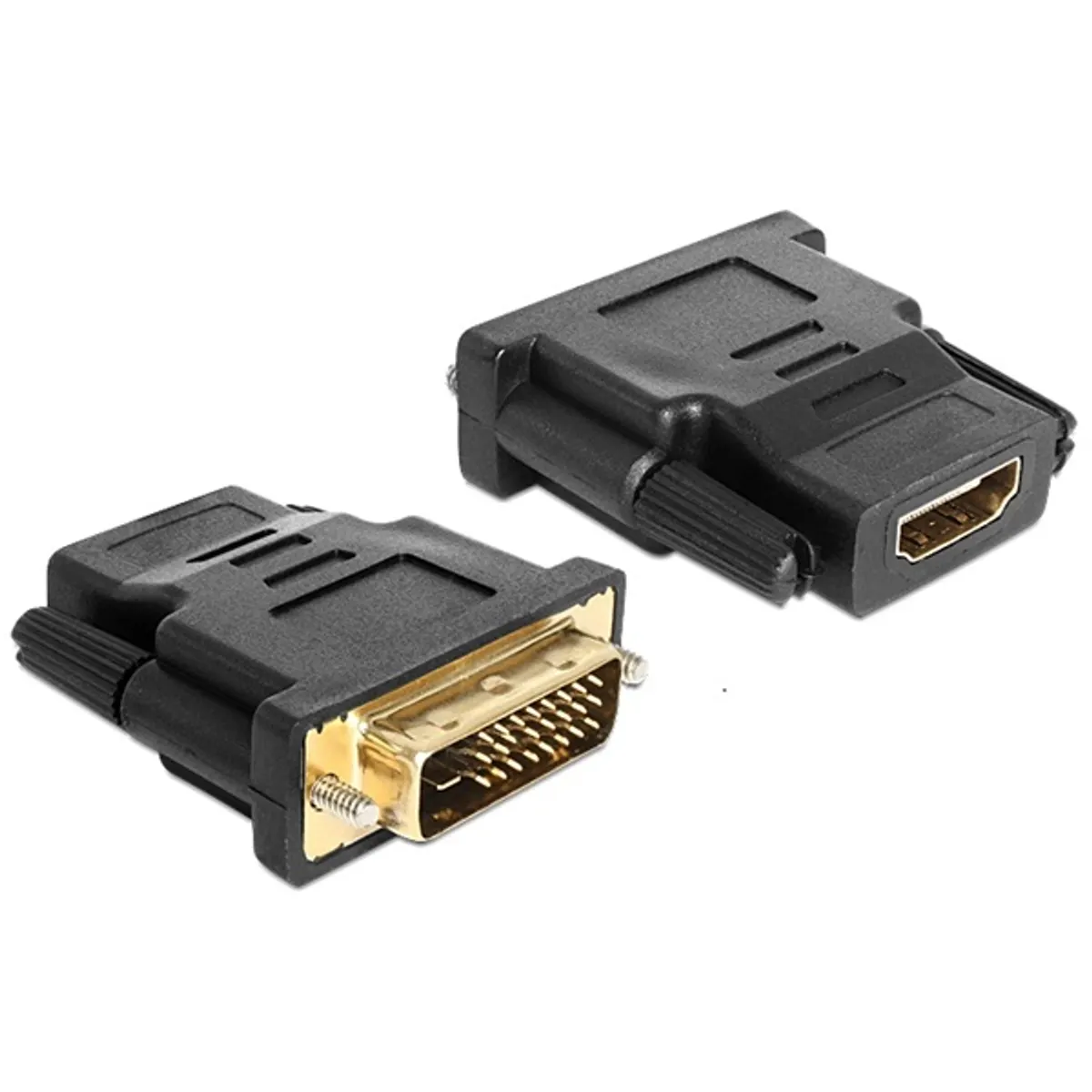 Delock 65466 DVI-D duál link HDMI adapter Fekete DVI-D apa HDMI anya #1