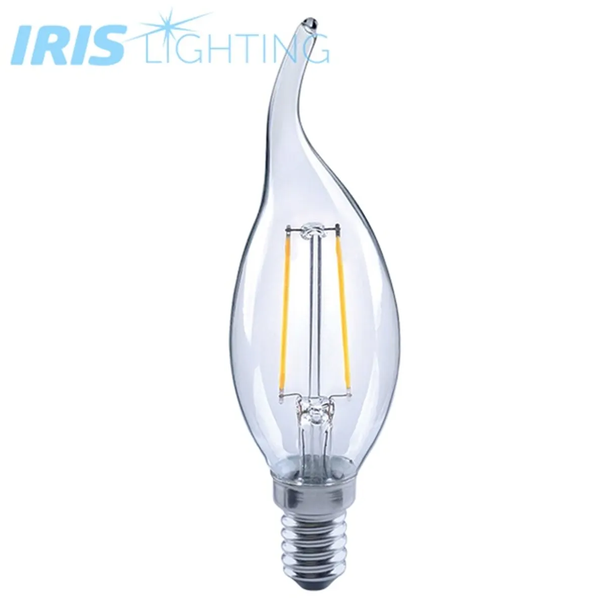 IRIS ILBLE14FLCT354W4000K Filament izzó Longtip E14 4W 360lm 4000K IP20 #1