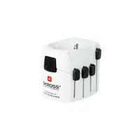 SKROSS SKR-PRO6,3A PRO6 földelt 3-pólusú shuko utazó adapter #1