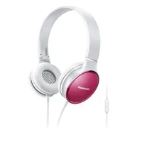 Panasonic RP-HF300ME-P RP-HF300ME 30 mm 35Ω 10-23000 Hz 110 dB 1,2 m 3,5 mm fehér-pink összecsukható mikrofonos