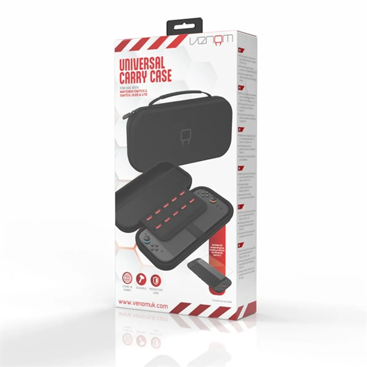 Venom VS4933 hordtáska fekete Nintendo Switch 2 Switch oled lite #9