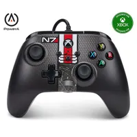 PowerA 1524523-01 Enhanced wired controller fekete piros fehér Xbox Series X és S PC Xbox One