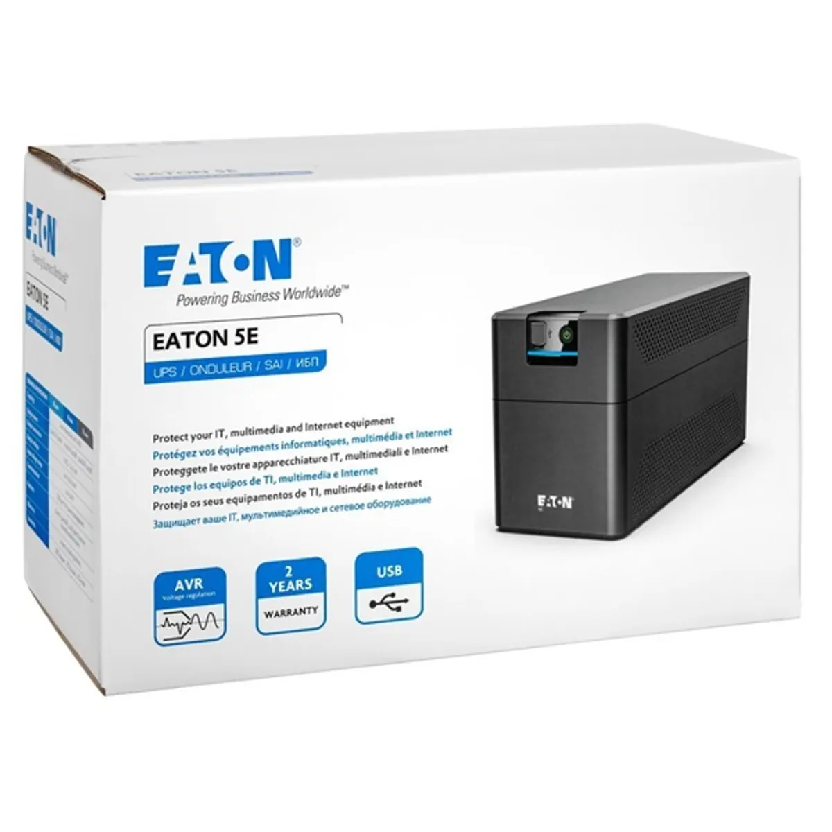 Eaton 5E1200UI 5E Gen2 1200VA USB vonali-interaktív bemenet IEC320-C14 kimenet 6 C13 #4