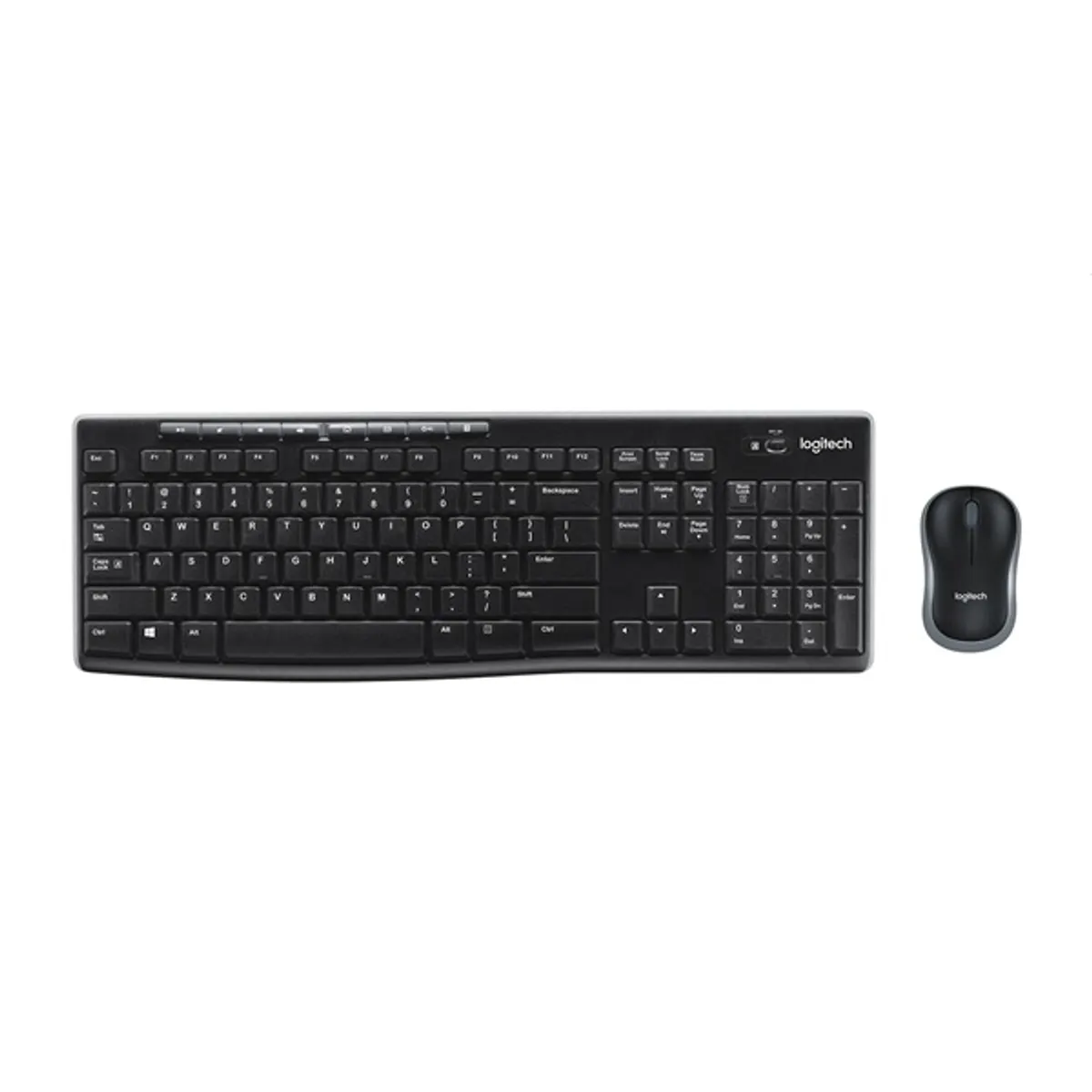 Logitech 920-004526 MK270 vezeték nélküli billentyűzet és egér fekete #1