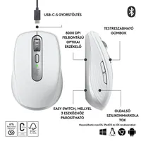 Logitech 910-006930 MX Anywhere 3S világosszürke #2