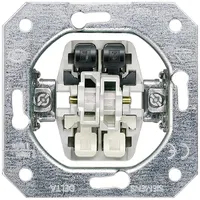 Siemens 5TA2155 Delta 10A IP20 rugós vezetékbekötéssel süllyesztett csillárkapcsoló