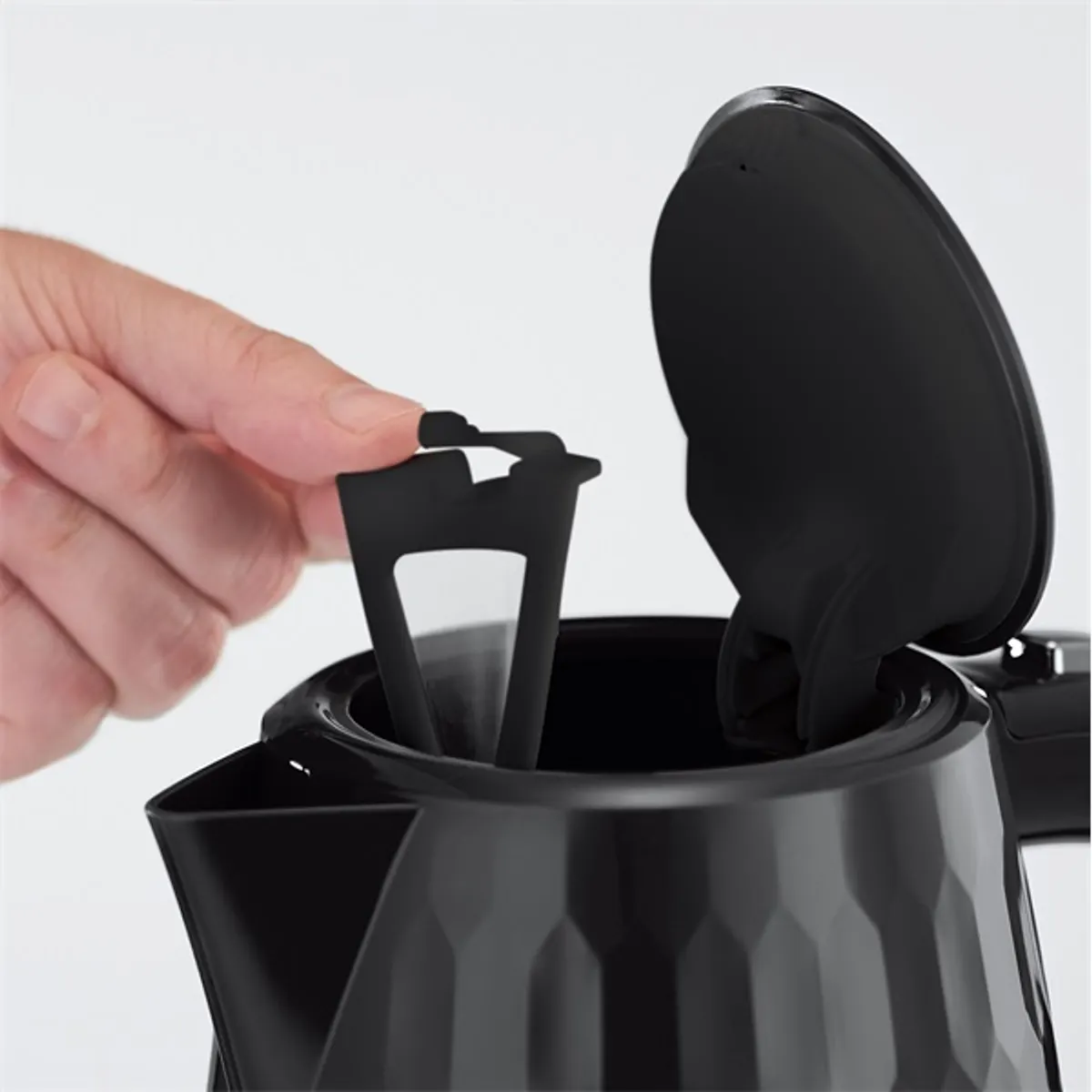 RUSSELL HOBBS 23864016002 Honeycomb 1,7L-es fekete 2400W 360 fokban Vezeték nélküli kancsó vízszintjelző #3