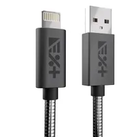 NextOne LGHT-USBA-MET-SG USB-A Lightning metál kábel 100 cm #2