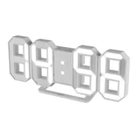 Home LTC 04 digitális 3D LED ébresztőóra borostyán