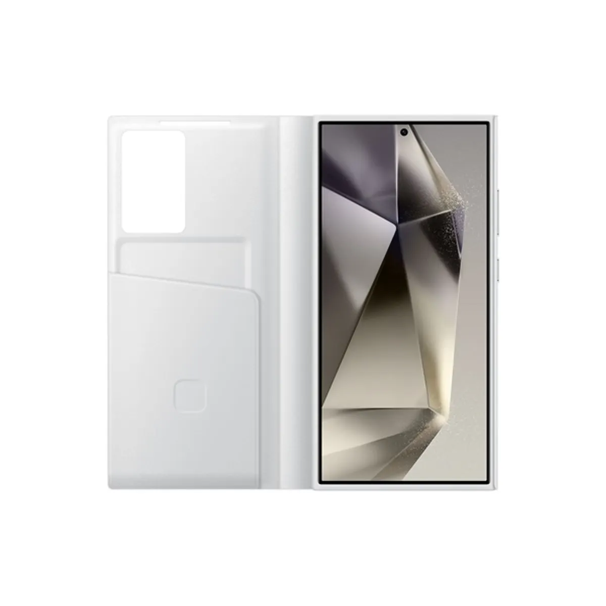Samsung EF-ZS928CWEGWW Smart View Wallet Case fehér oldalra nyíló tok Galaxy S24 Ultra #3