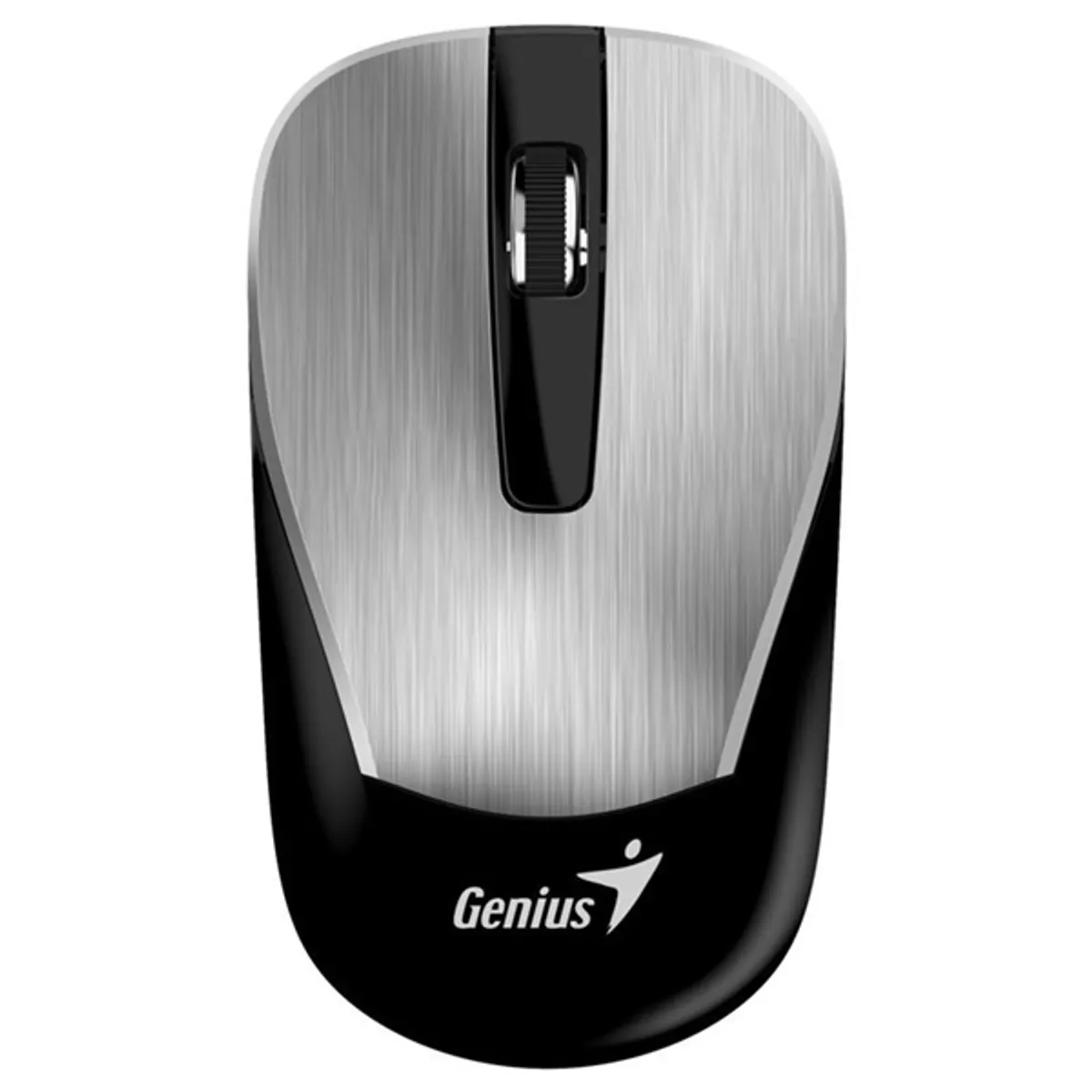 Genius 31030011411 ECO-8015 ezüst kétkezes rádiós vezeték nélküli 1600 dpi 3 gomb görgő függőleges beépített Li-ion akkumulátor #1