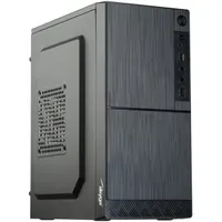 AKYGA AK35BK Micro ATX ház fekete 310x350x175 mm, 2x 3,5" belső hely, 3 ventilátor, USB 2.0 előlapi, mikrofon és fejhallgató, táp nélküli #3