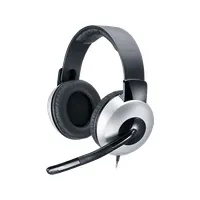 GENIUS 31710011100 Fejhallgató-erősítő 32 ohm 20 - 20 000 Hz 102 dB 3,5 mm jack 180 cm Beépített mikrofon fejpántos