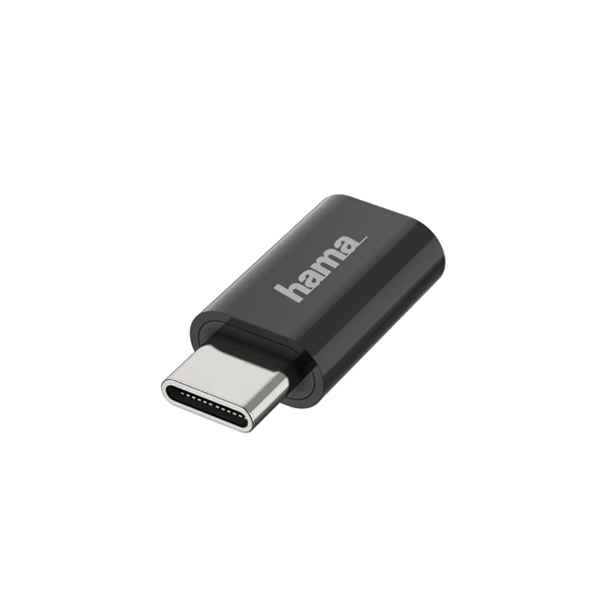 Hama 00200310 Micro USB - USB Type-C Adapter Fekete #1