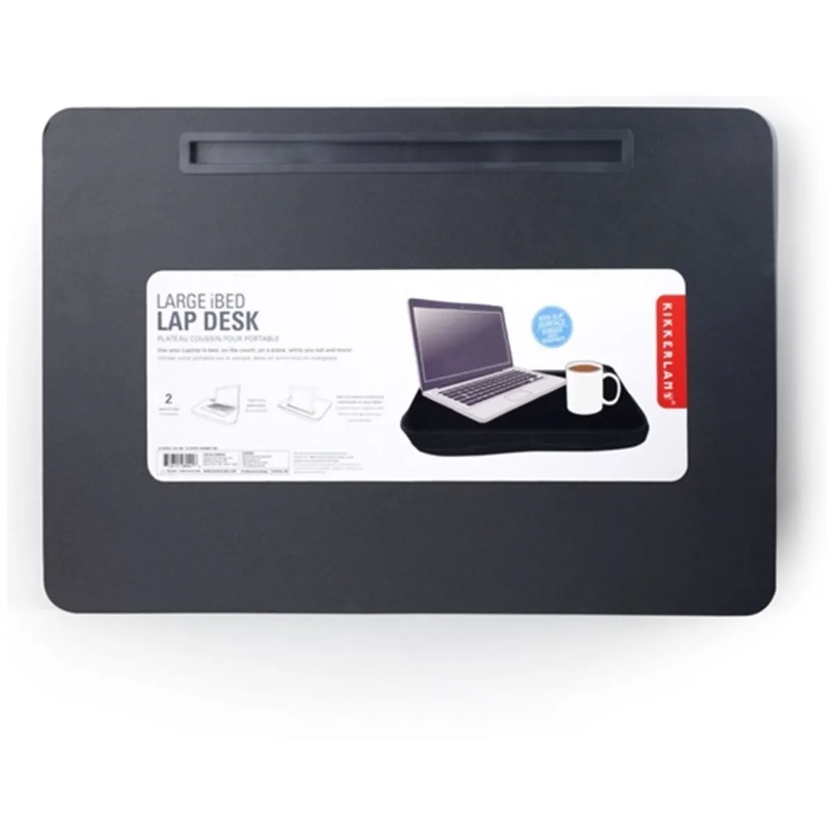 Kikkerland US039XL-BK iBed extra széles iPad tartó Műanyag Fekete Univerzális #2
