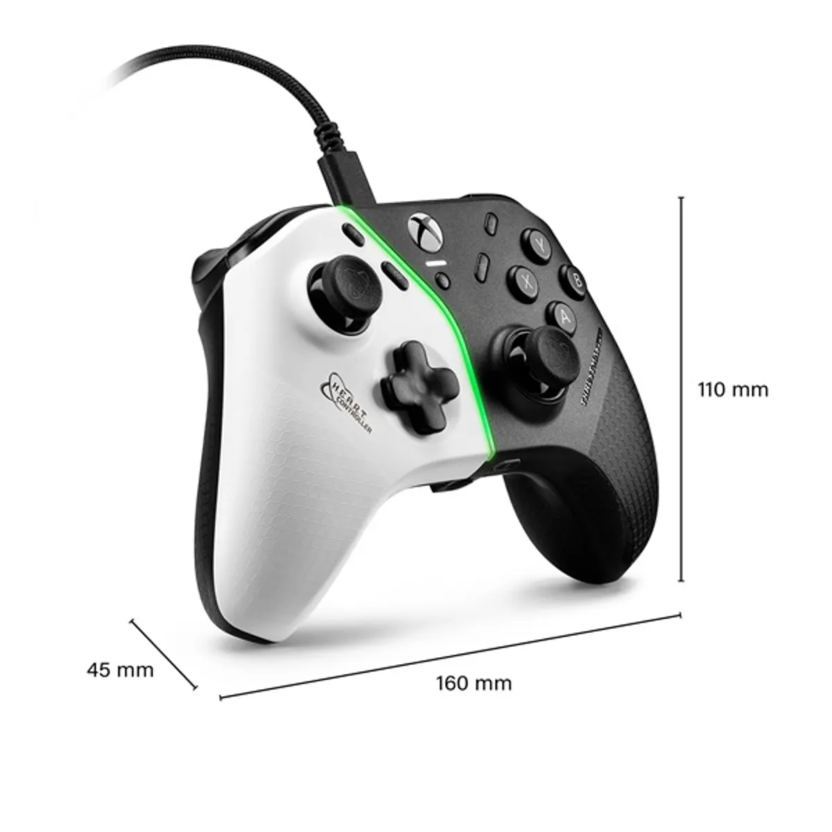 Thrustmaster 4460237 H.E.A.R.T. kontroller USB-C 2 m PC és Xbox One és Series X és S 16 gomb LED #5