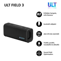 Sony SRSULT30B.CE7 ULT Field 3 fekete IP67 #4