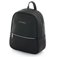 Oxybag 9-63122 Leather Dixy PU gumi fekete párnázott belső első zseb univerzális vállpánt hordozó