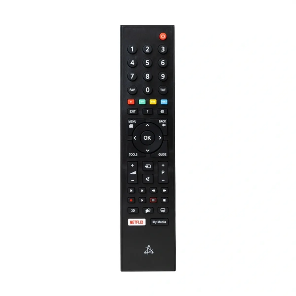 SBOX RC-01407 TV távirányító fekete Grundig kompatibilis #1