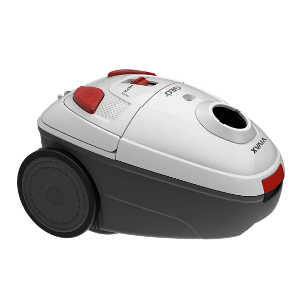 VIVAX VC-701W GEO porzsákos porszívó 700 W HEPA 1,5 literes 500 cm kábel automatikus vezetékfelcsévélő #2