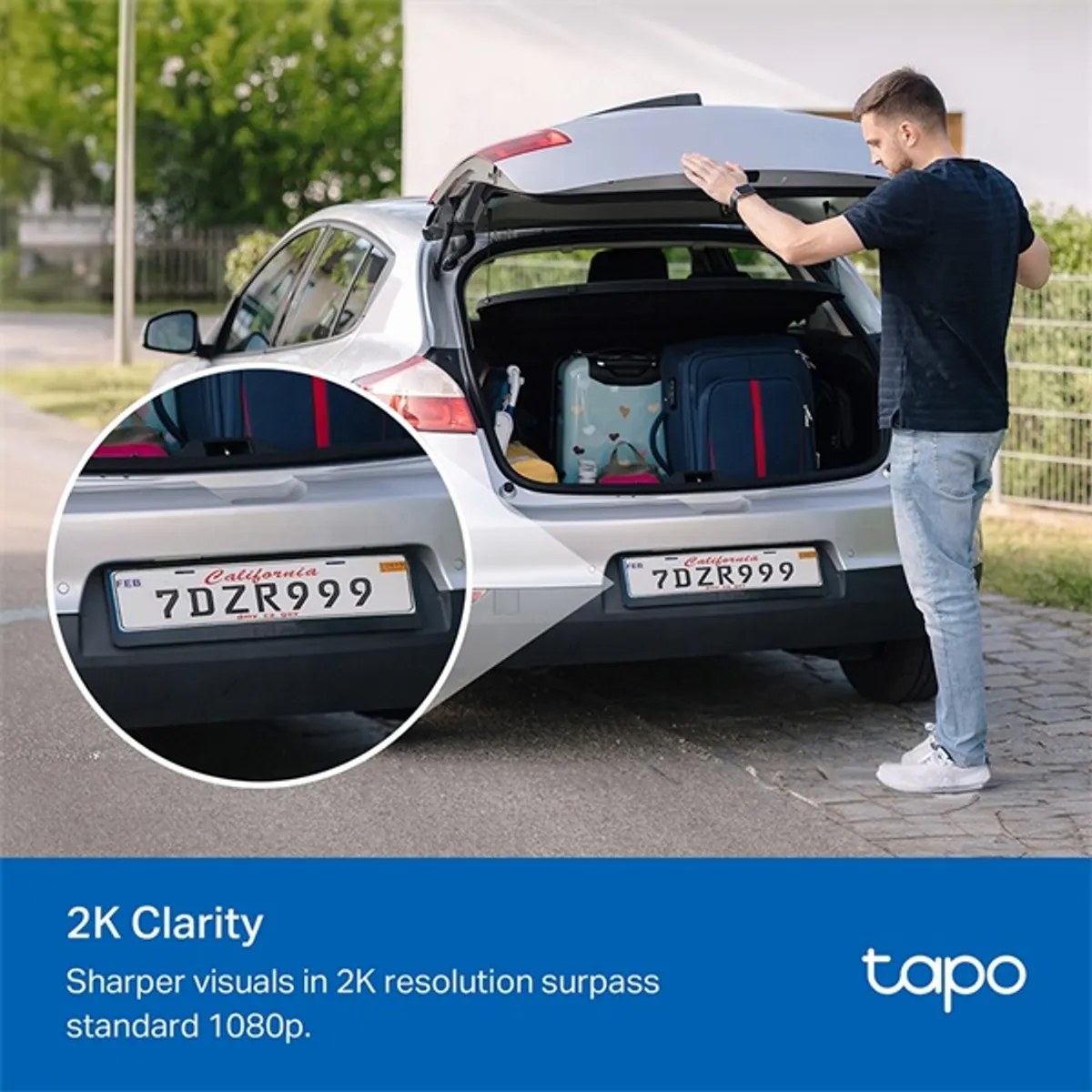 TP-Link TC85 KIT napelemes vezeték nélküli biztonsági kamera szett 2K QHD 4MP IP66 #7