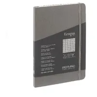 Fabriano 19621101 Ecoqua Plus notesz antracit A5 80 lapos kockás