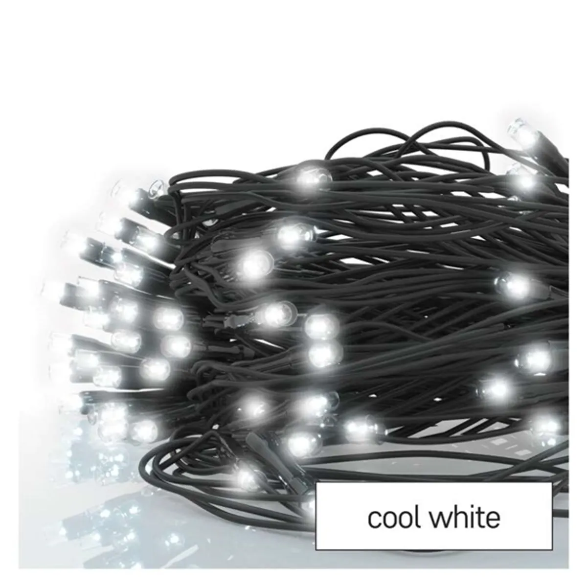 EMOS D1DC01 Fényfüzér háló 2x1,5 m 160 LED IP44 hideg fehér kültéri és beltéri #1