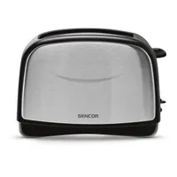 Sencor 40006807 STS 2651 kenyérpirító 2 szelet 850 W fekete inox automatikus szeletkiemelés morzsatálca olvasztás #2