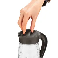 LUXPLASTIC C-00315 Domi Crystal üvegkancsó 1,6 L #5