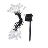 IRIS DL-020CW-SL-20LED szolár kerti fényfüzér 20 LED hideg fehér