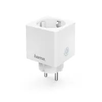 Hama 00176575 Okos WiFi konnektor fogyasztásmérővel 3680 W 2,4 GHz IP20 Alexa Hama smart app