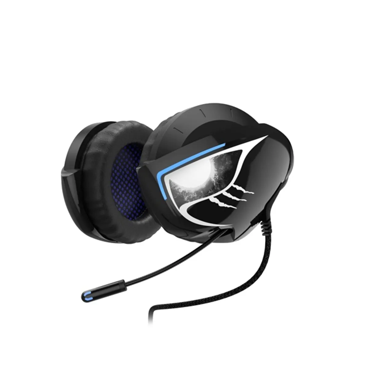 URAGE 186000 Soundz 500 nyakpántos gamer headset fekete USB PC 2.0 headset 40 mm 20 ohm 20-20000 Hz 50-10000 Hz -38 dB balos mikrofon hangerőszabályzó #1