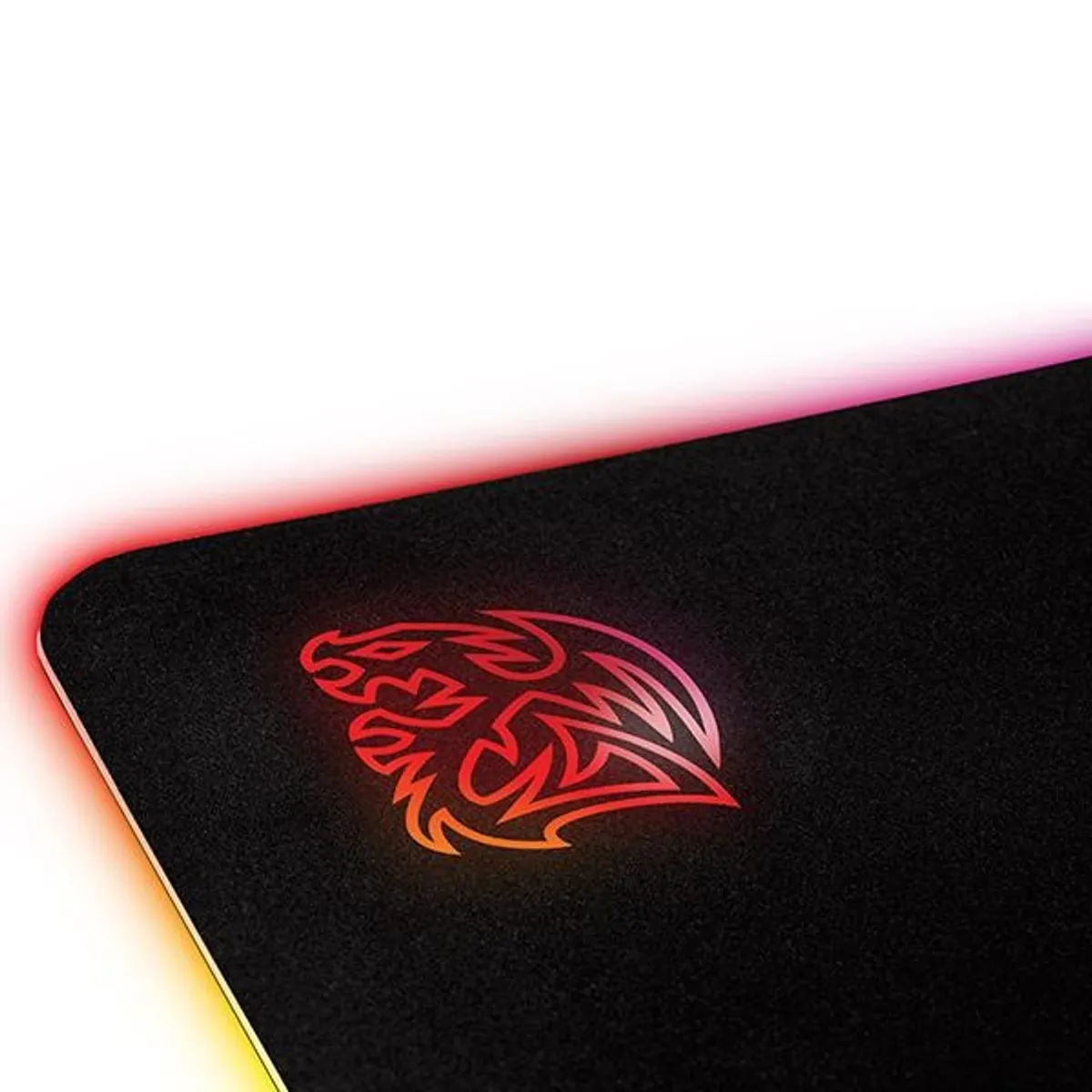 Thermaltake MP-DCM-RGBSMS-01 Draconem RGB Cloth Edition Egérpad 355x255x4 mm fekete gumi RGB világítás csúszásgátló #5