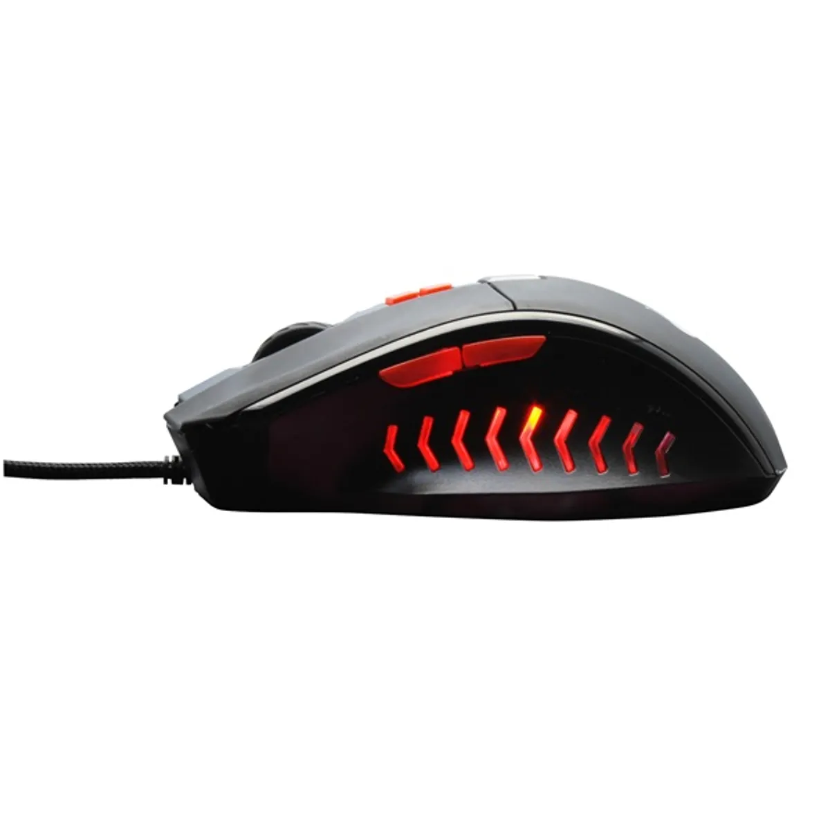 Drakkar KX-GMD-M20E-PC Runemaster evo usb vezetékes 6 gomb 180 cm 2500 dpi fekete #4