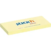 Stick N 21003 jegyzettömb 38x51 mm 3x100 lapos öntapadós sárga