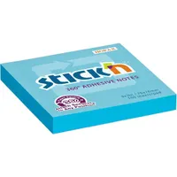 Stick N 21553 Jegyzettömb 76x76mm kék 100 lap öntapadós