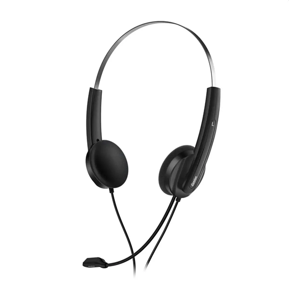 Genius 31710020402 HS-220U USB headset fekete 240 cm PC MAC Okostelefon Tablet 20-20000 Hz 32 ohm 108 dB #2