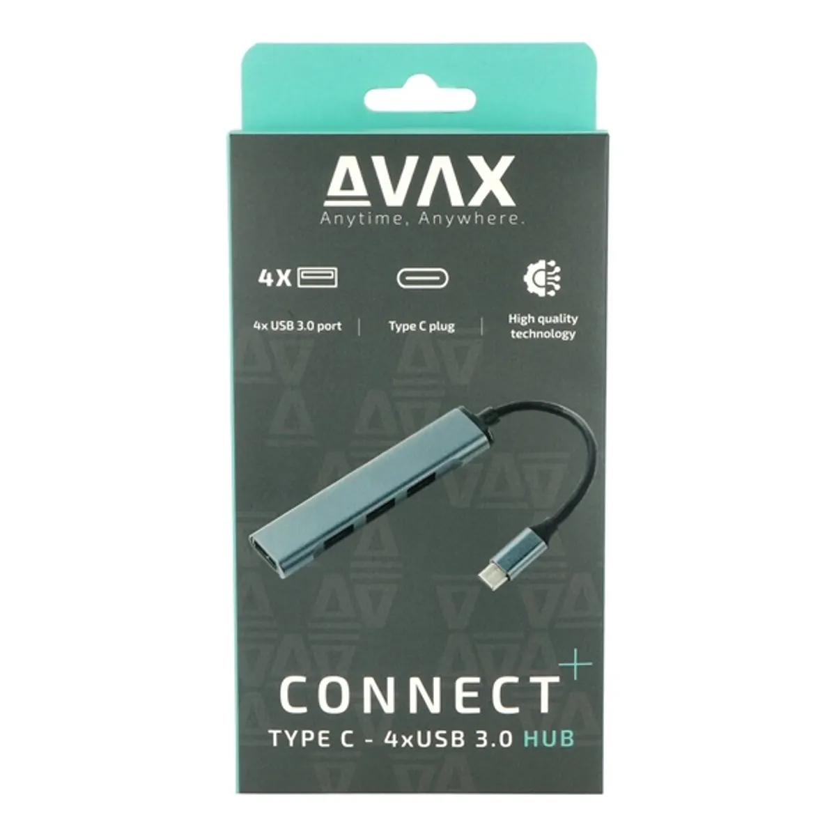 AVAX AVAX HB601 connect type c 4x usb 3.0 hub #5
