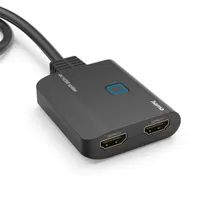 Hama 00205284 4K HDMI elosztó 1 bemenet - 2 kimenet, Fekete #2