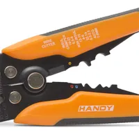 HANDY 10224 Kábelblankoló, krimpelő és vágófogó ötvözött acél, nyél műanyag, blankolás 0,2-6,0 mm², krimpelés 0,5-6,0 mm² #3